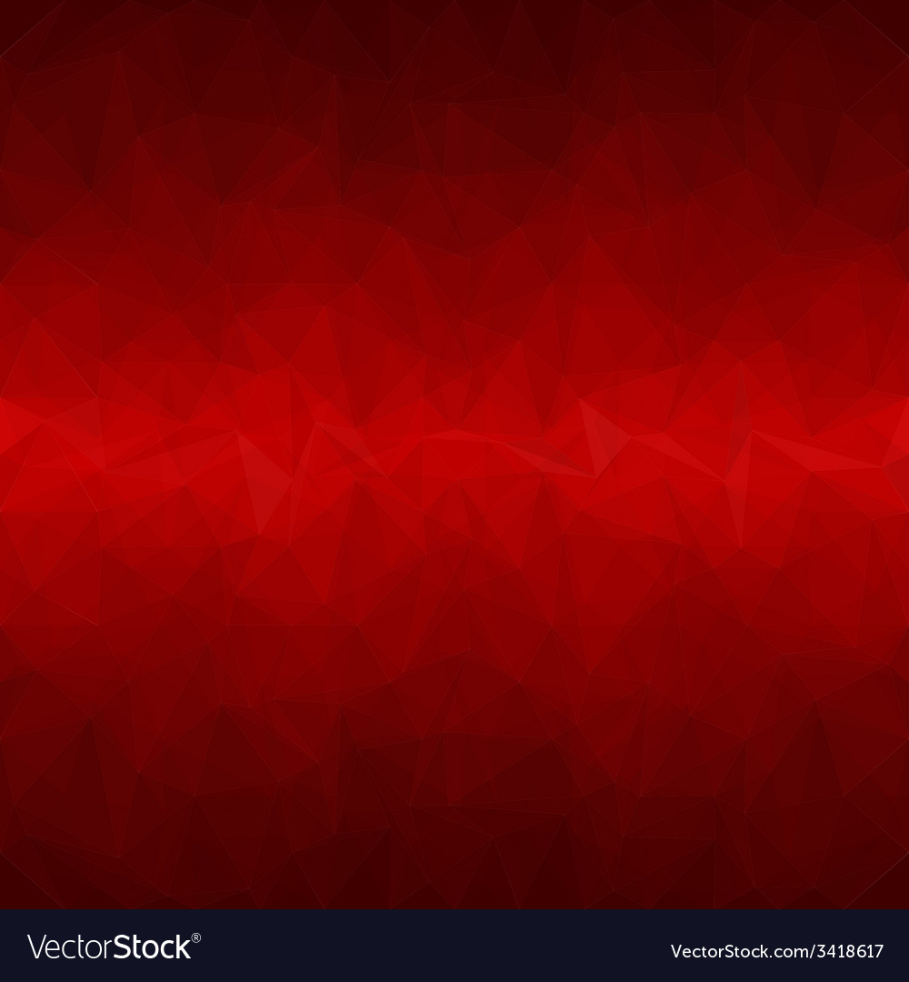 Red Mosaic Pattern Background