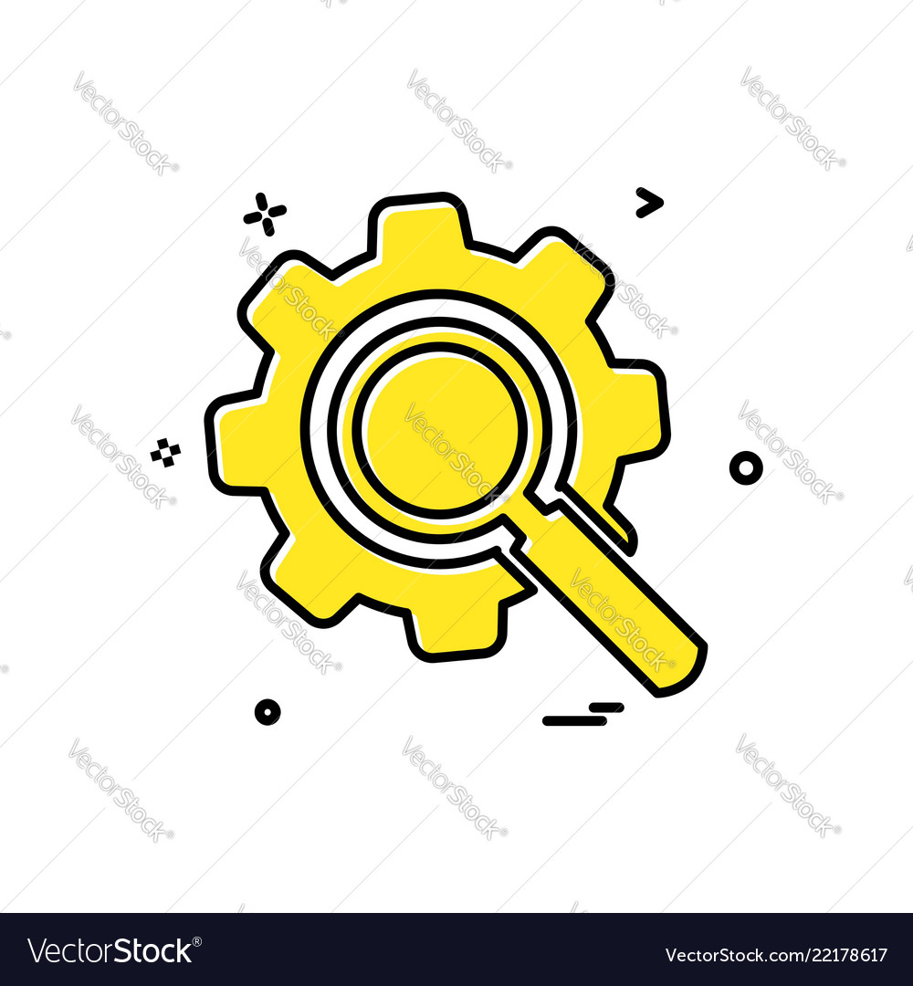 Setting icon design