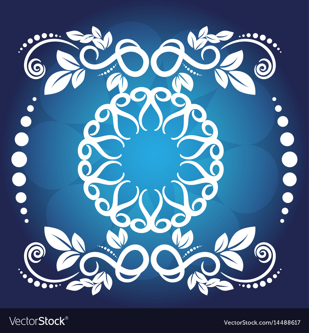 Vintage frames and scroll elements