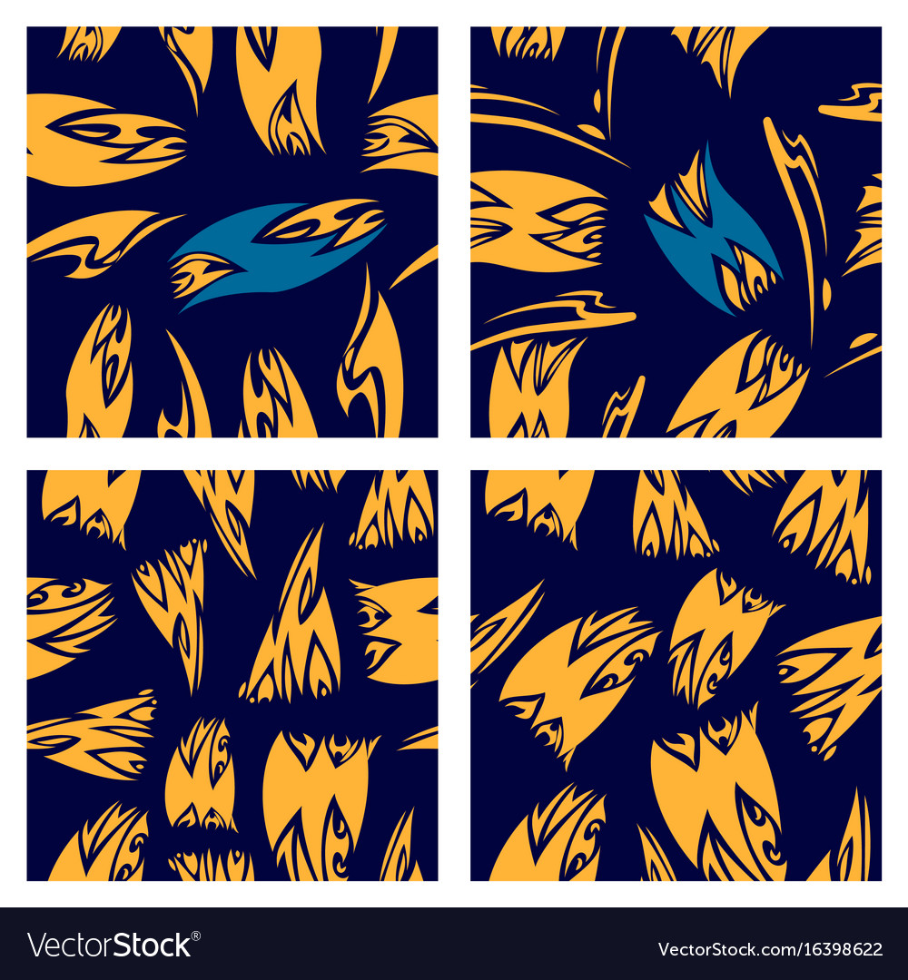 Assembly of patterns in striped style