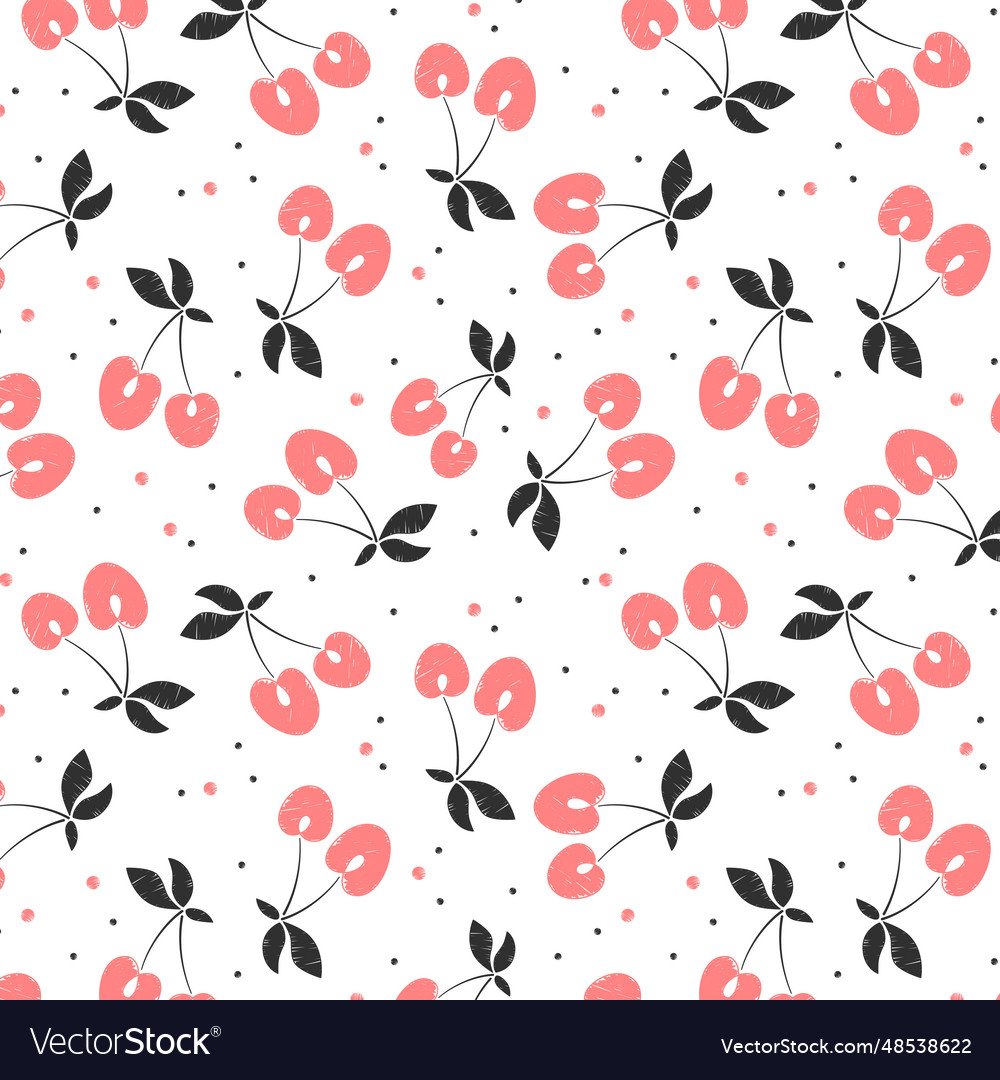 Cherry Seamless Pattern