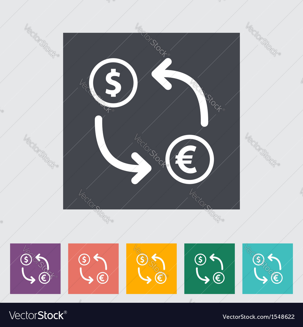 Currency exchange Royalty Free Vector Image - VectorStock