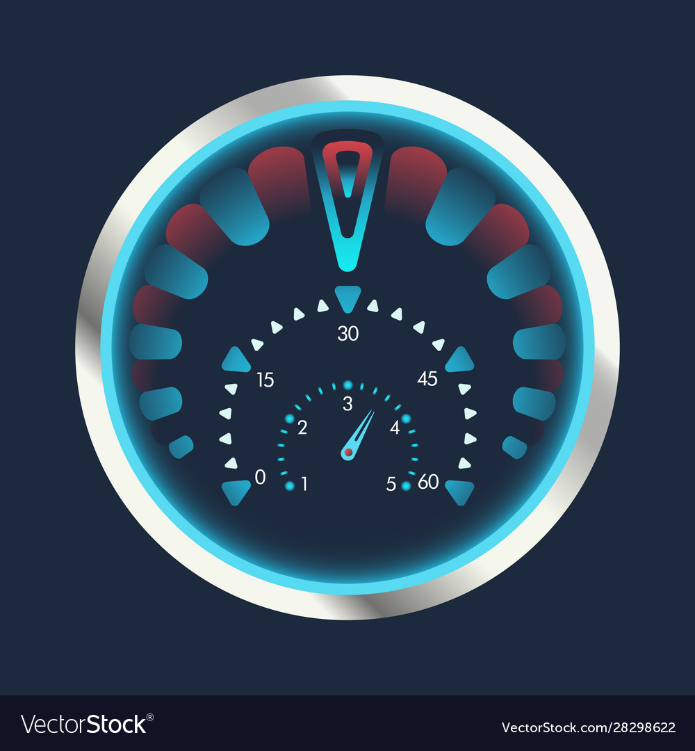 Isolated speedometers for dashboard device