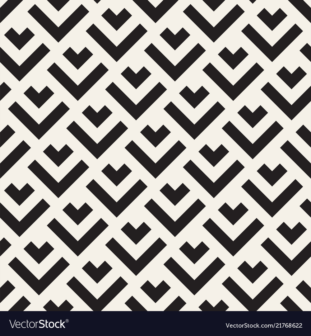 Modern Line Mosaic Pattern