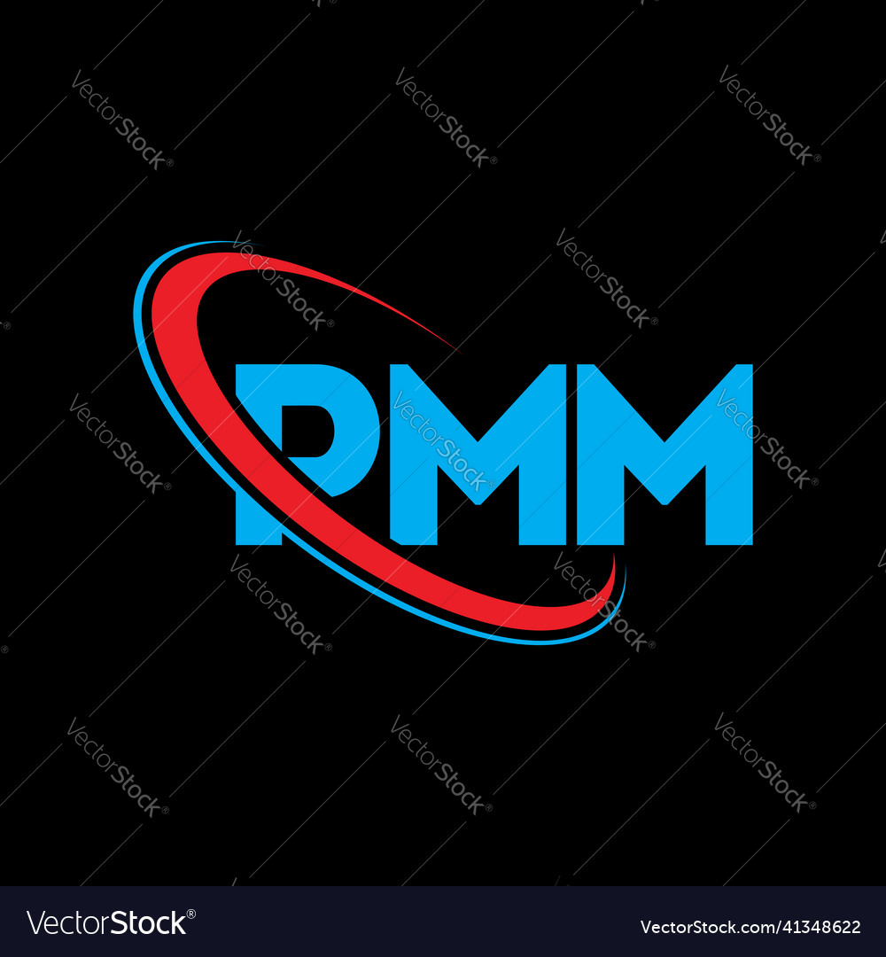 Pmm logo letter design
