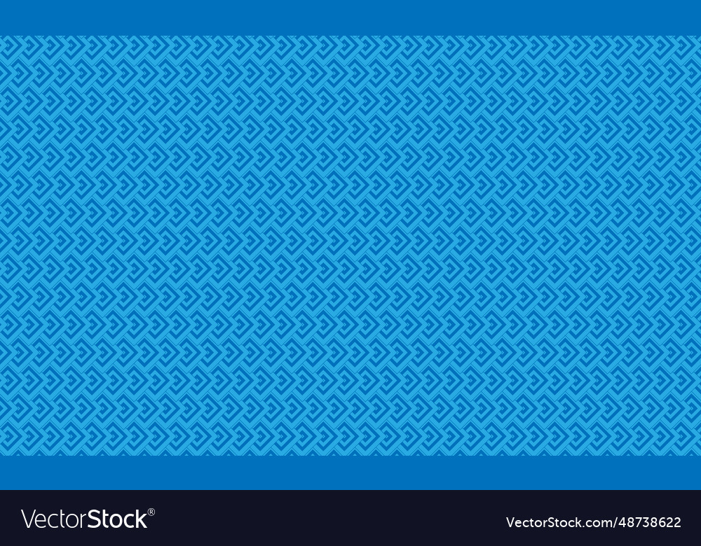 Seamless knitted pattern design with blue color