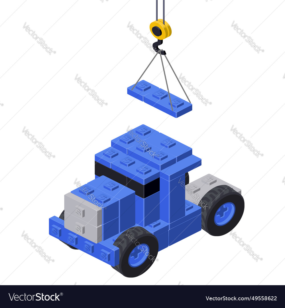 Truck construction concept auto industry