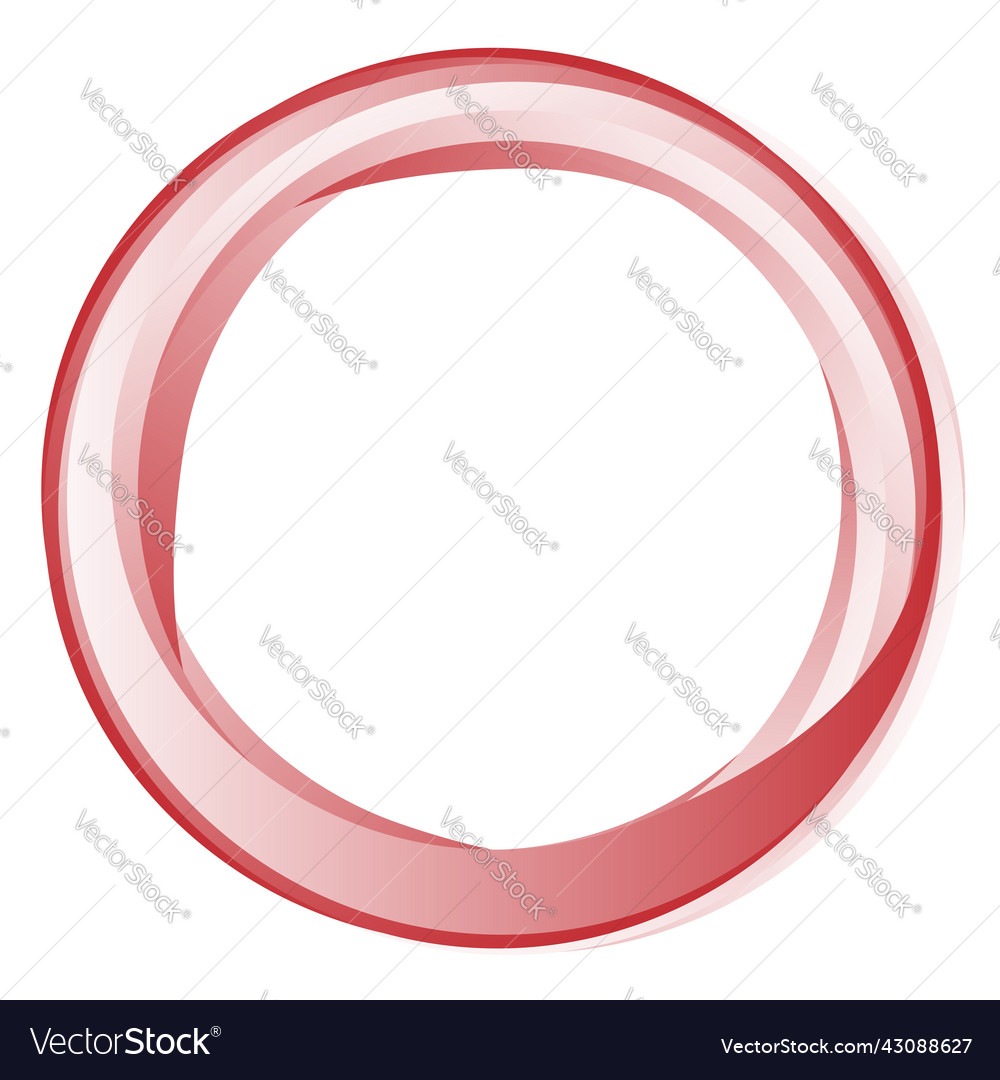 Abstract circle circular design element icon Vector Image Abstract circle circular design element icon
