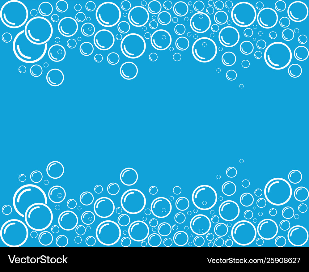 Bubble water Royalty Free Vector Image - VectorStock