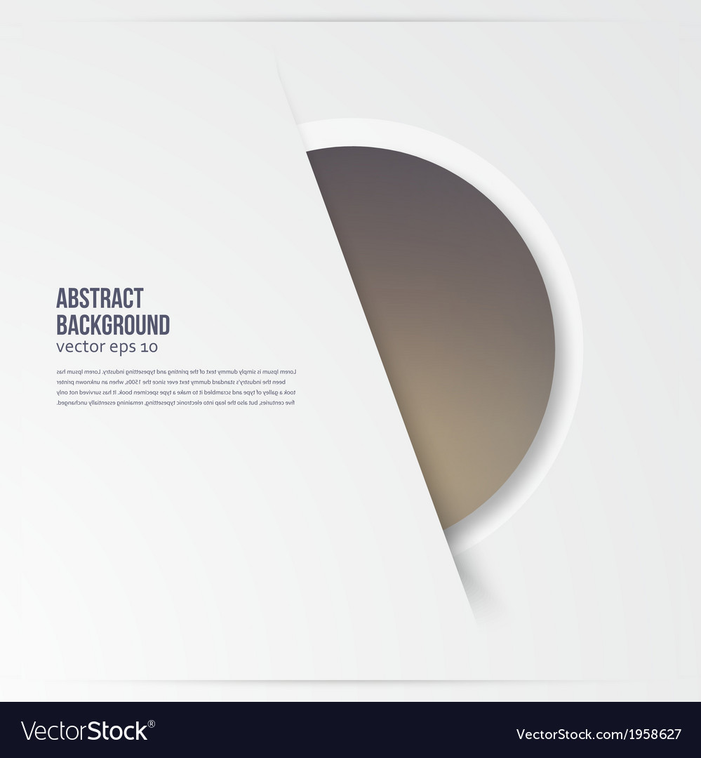 Circle object design trend and transparent