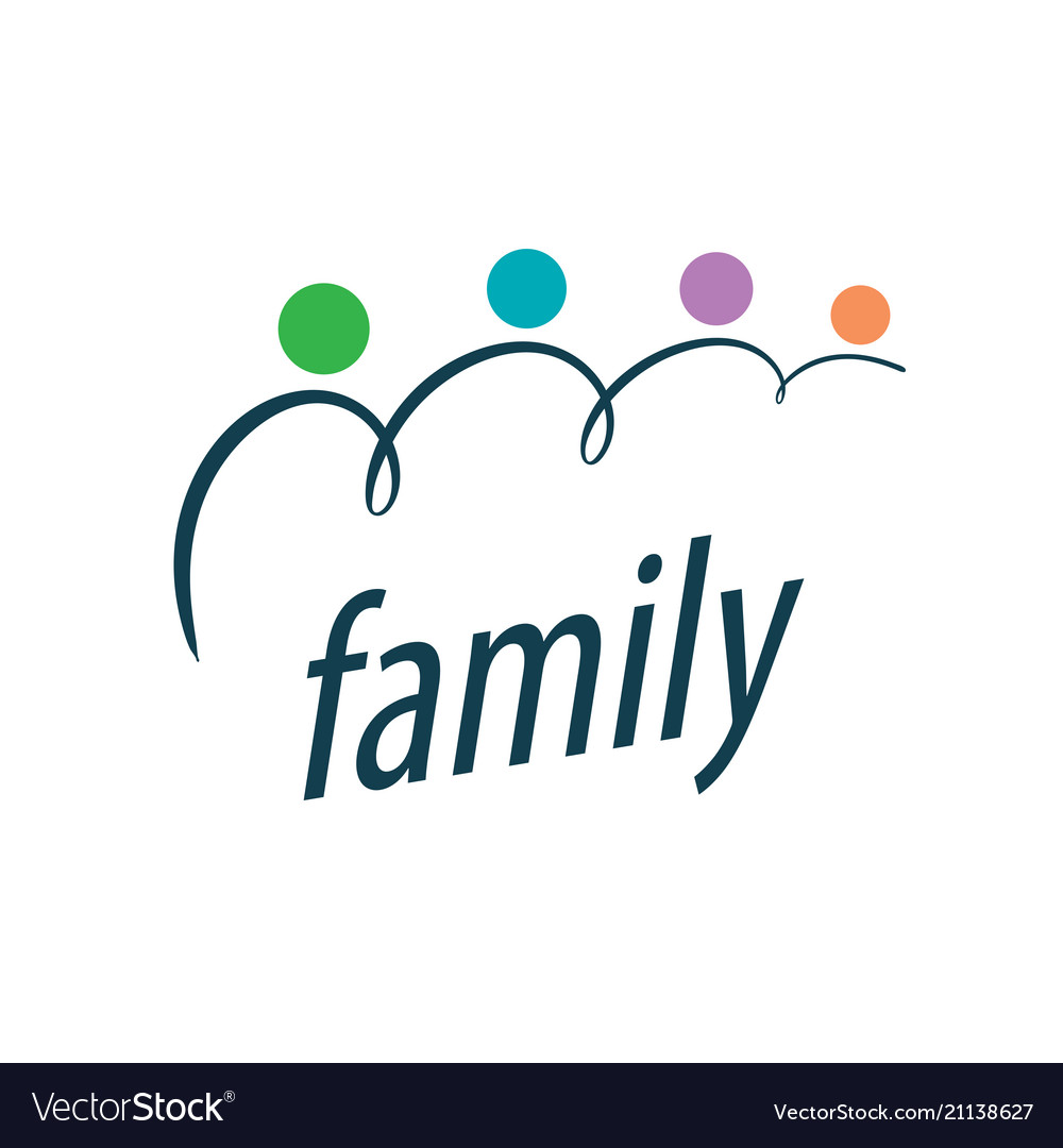 Family logo Royalty Free Vector Image - VectorStock