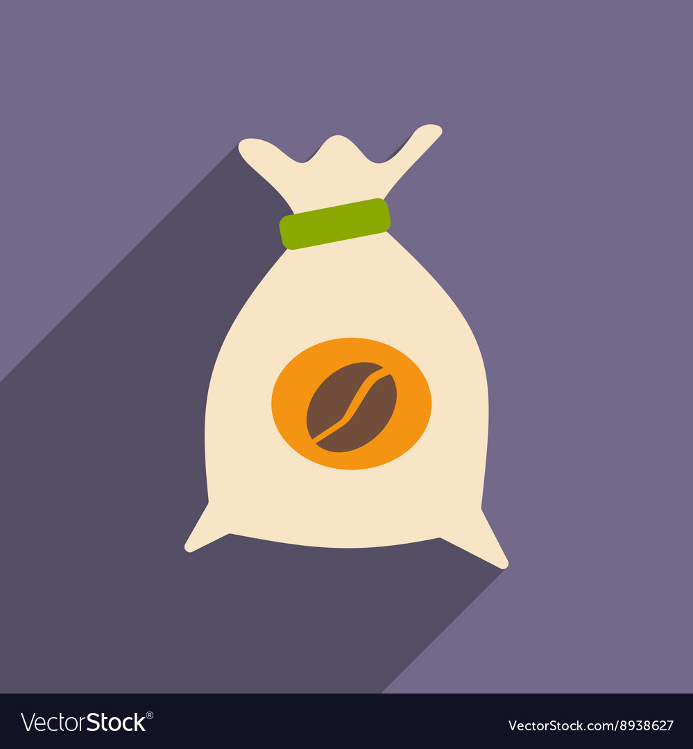 Flat with shadow icon and mobile application