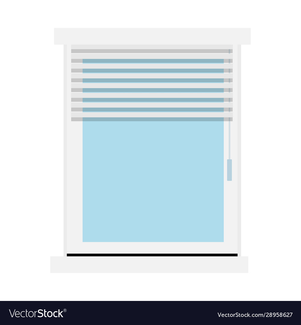 Blinds am Fenster schließen