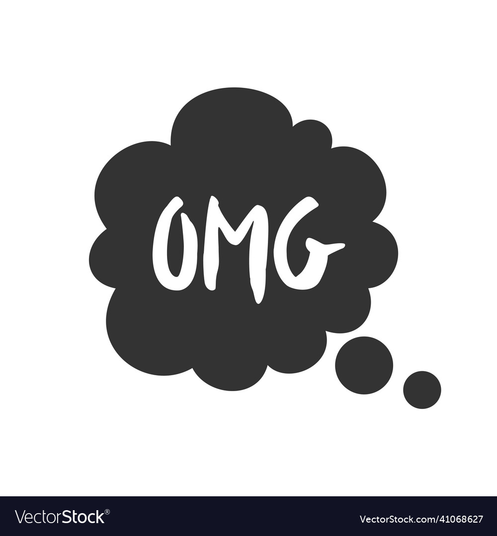Speech bubble with short message icon
