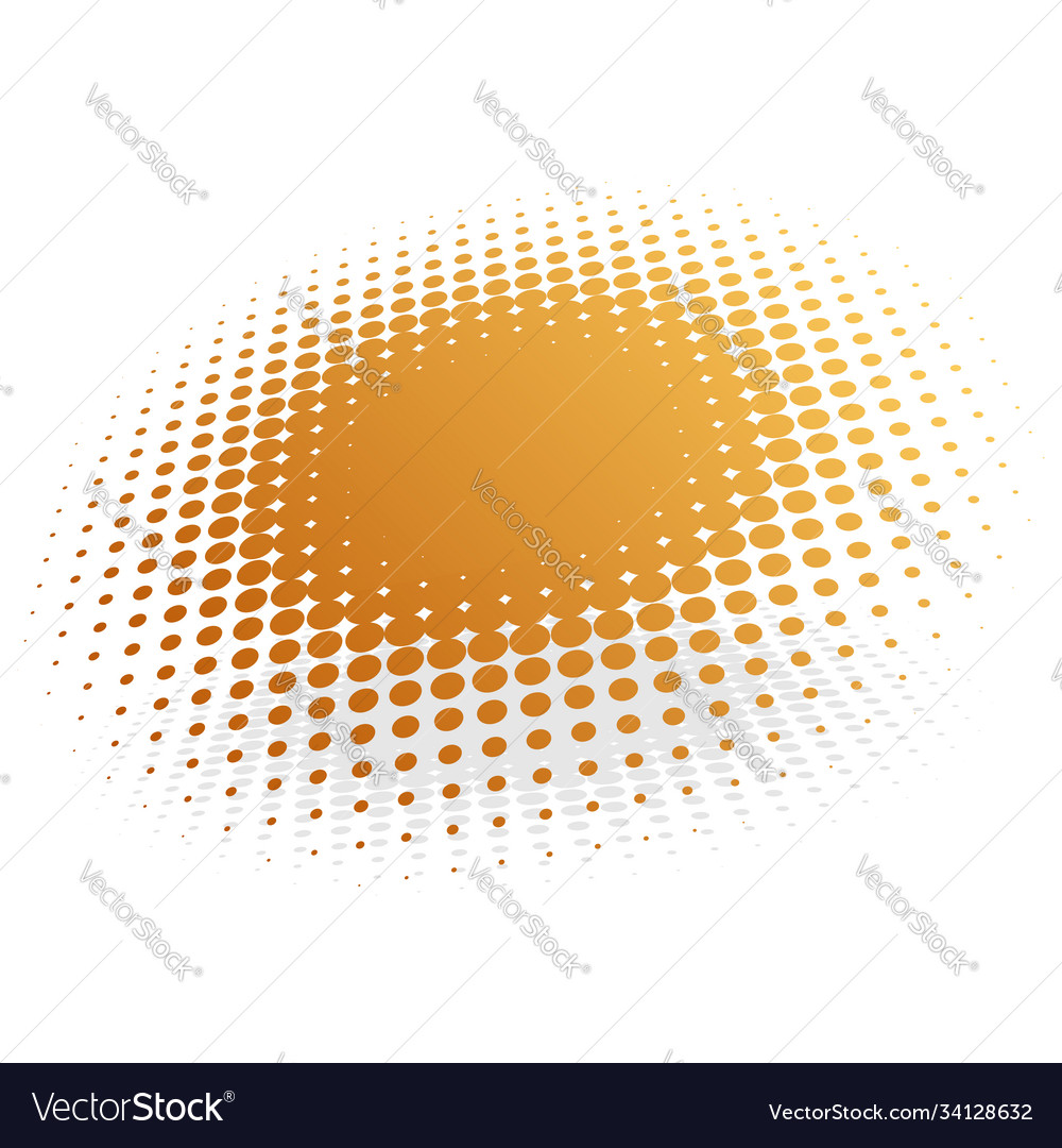 Colorful halftone pattern texture in 3d