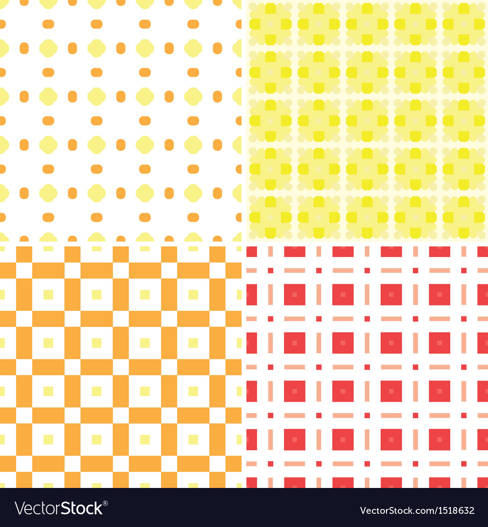 Seamless pattern set