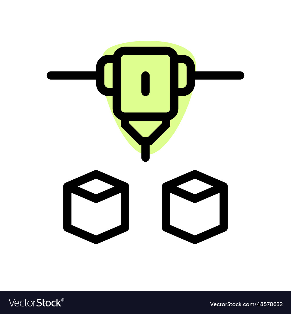 Three-dimensional objects build with advance