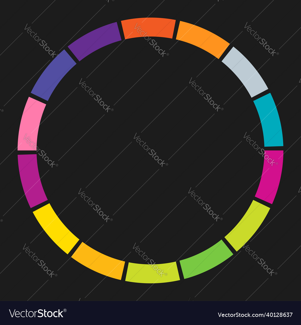 14 Teilschnitt segmentierte Kreis abstrakt gestrichelt vector image 14 Teilschnitt segmentierte Kreis abstrakt gestrichelt