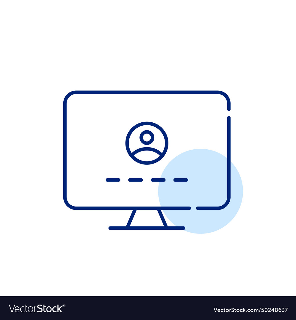 Logging into your computer user account pixel