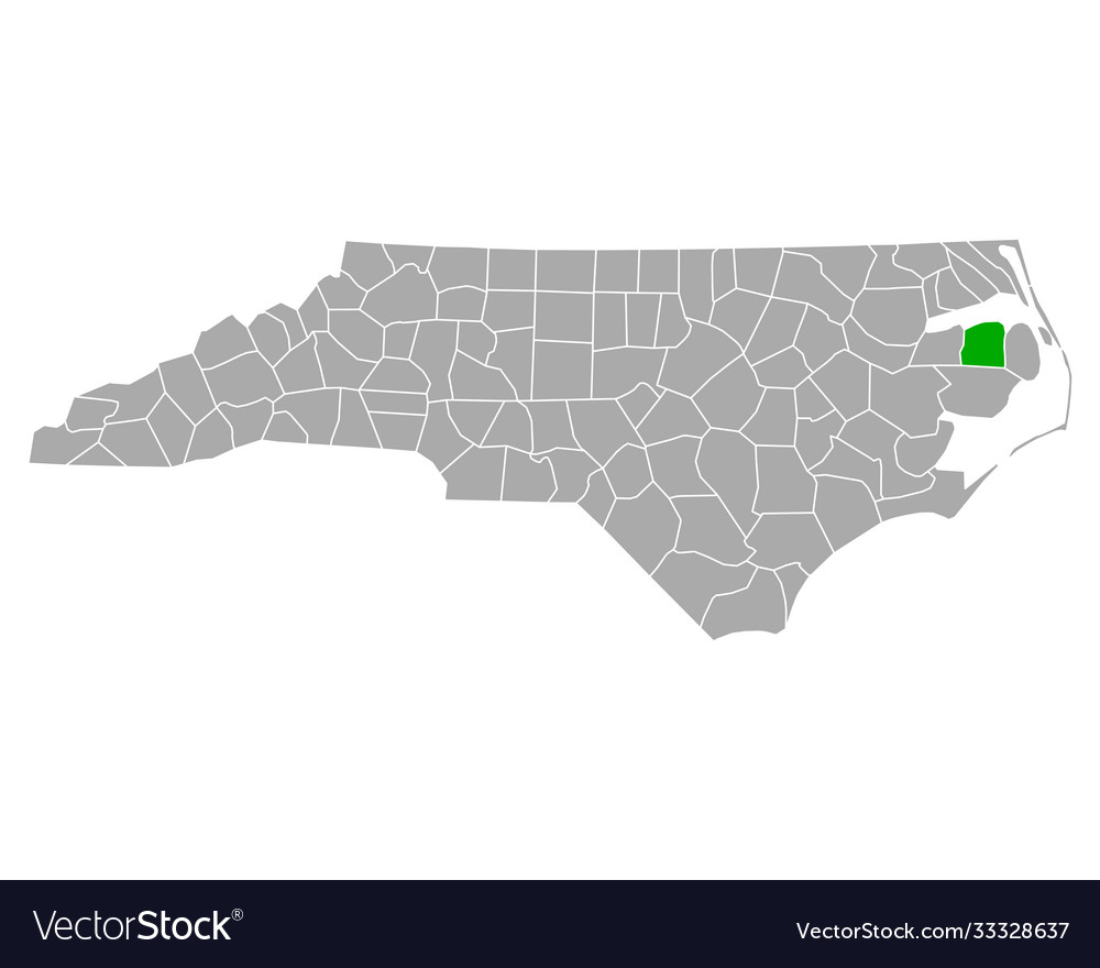 Map tyrrell in north carolina