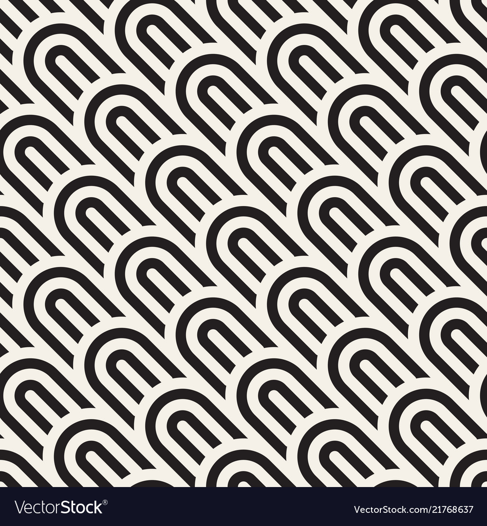 Modern Geometric Lines Pattern