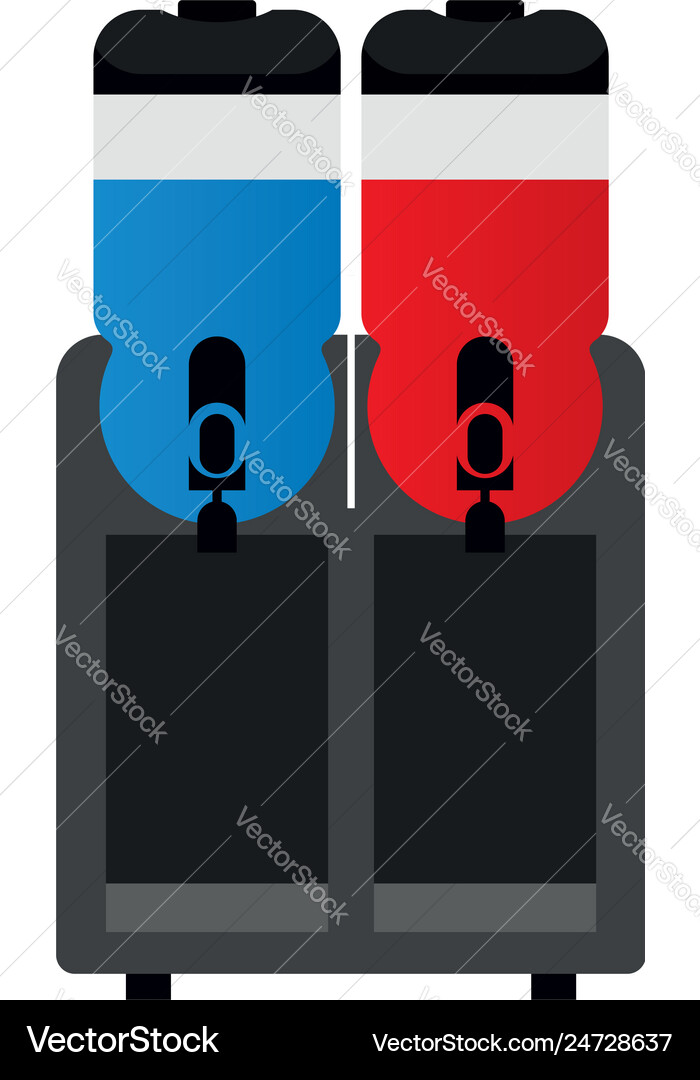 Slush machine Royalty Free Vector Image - VectorStock