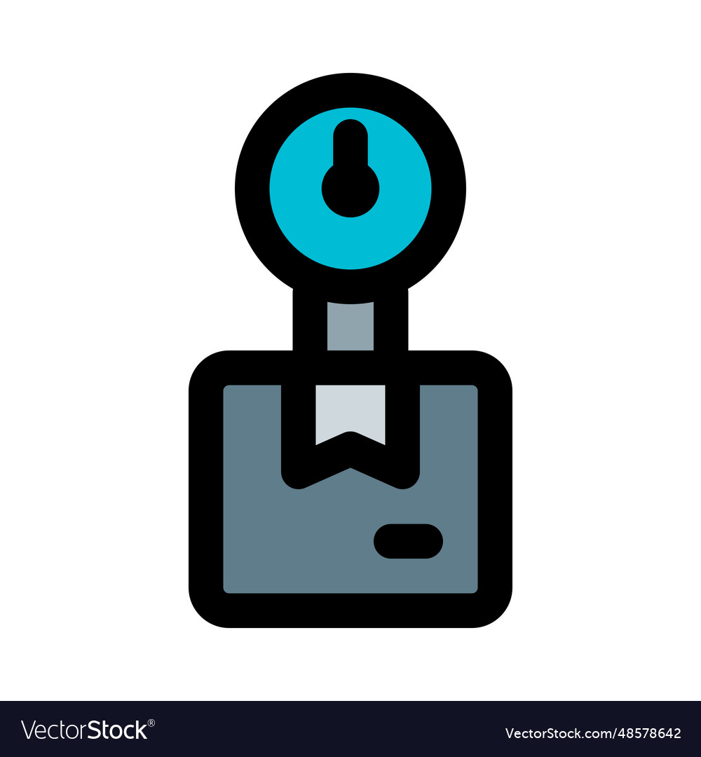 Balance or weigh scale for measuring Royalty Free Vector