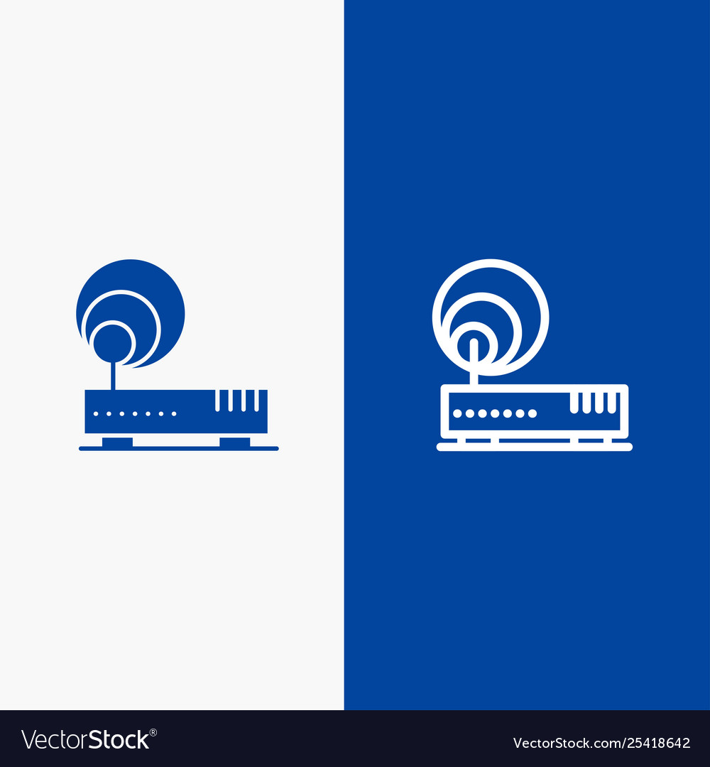 Connection hardware internet network line Vector Image Connection hardware internet network line