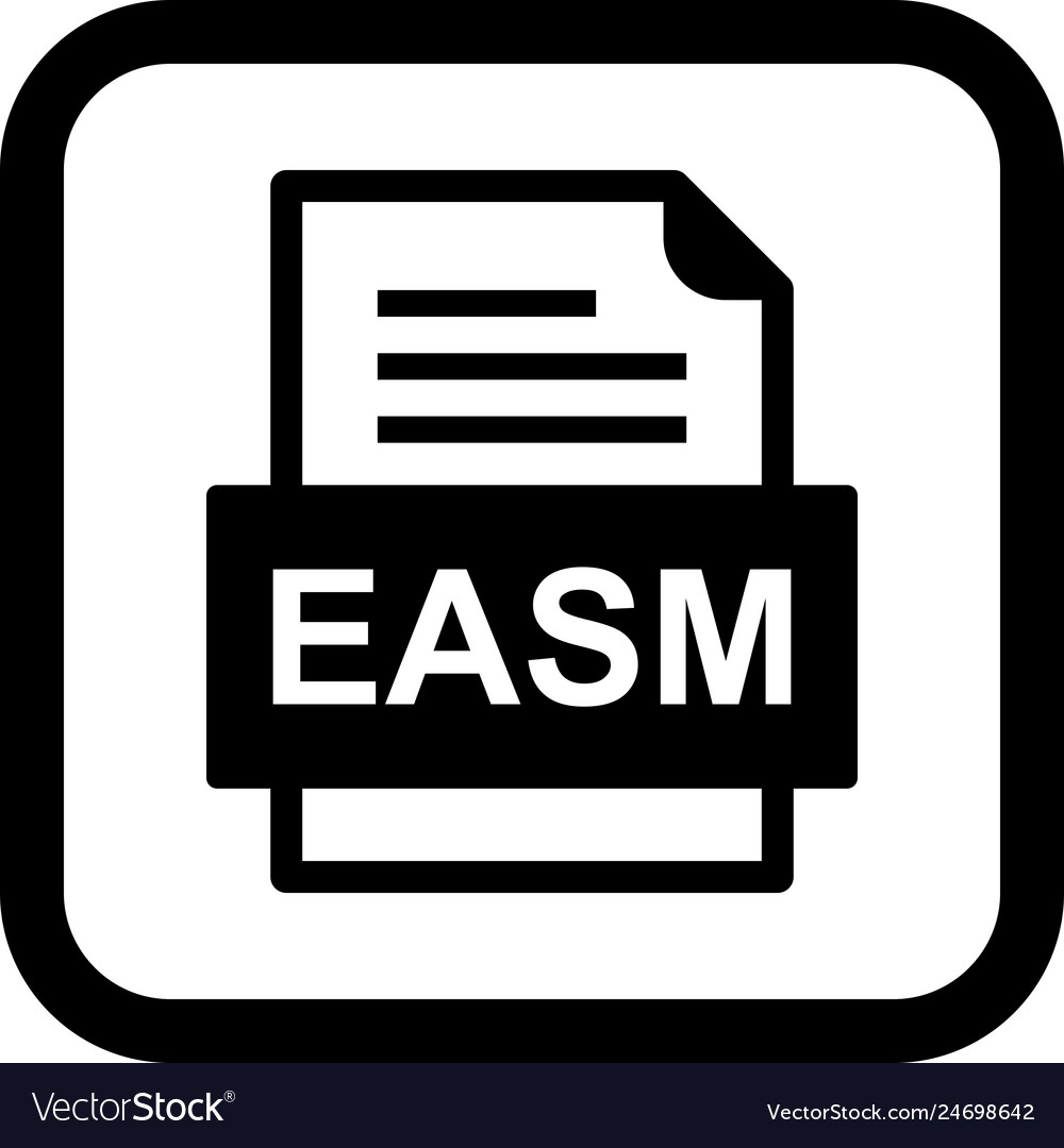 Easm file document icon