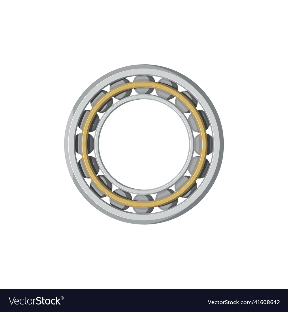 Rotating bearing mechanism with rolling elements