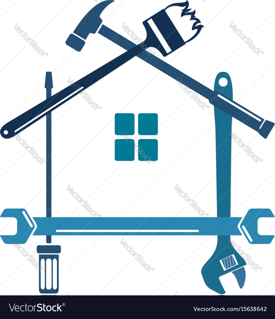 Tool for repair and home Royalty Free Vector Image