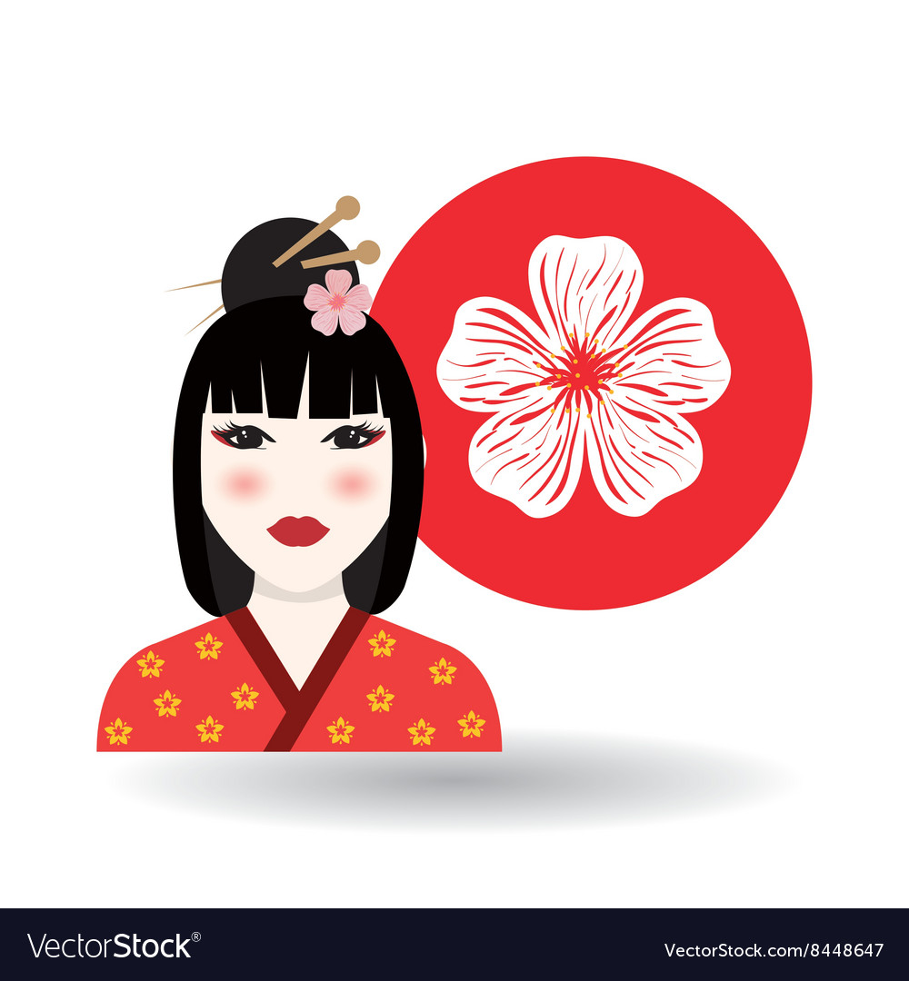 Chinese culture design over white background
