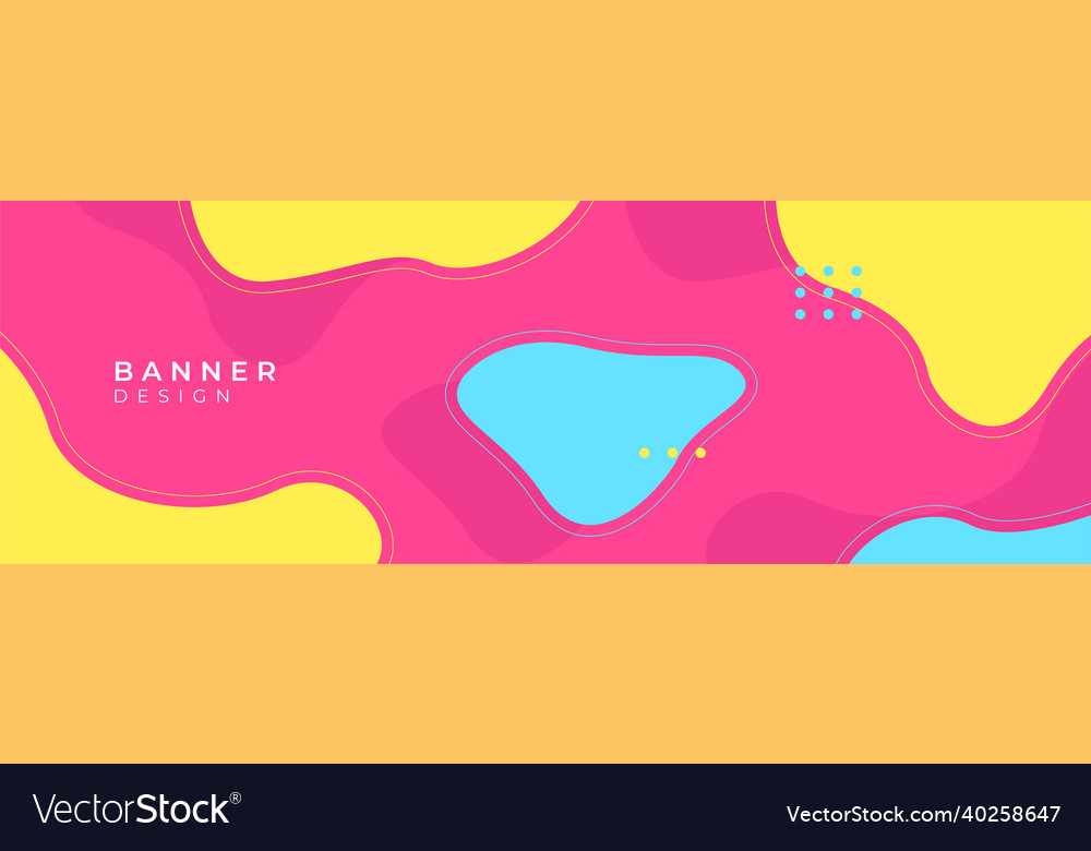 Colorful web banner with push button collection Vector Image Colorful web banner with push button collection