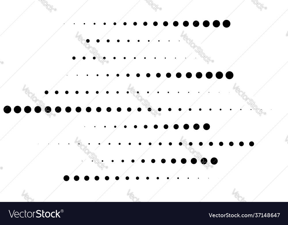 Dot circles dotted lines abstract design element vector image Dot circles dotted lines abstract design element