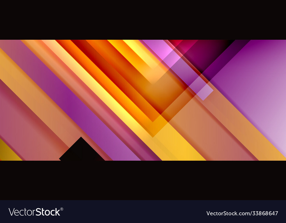 Dynamic lines on fluid color gradient trendy vector image Dynamic lines on fluid color gradient trendy
