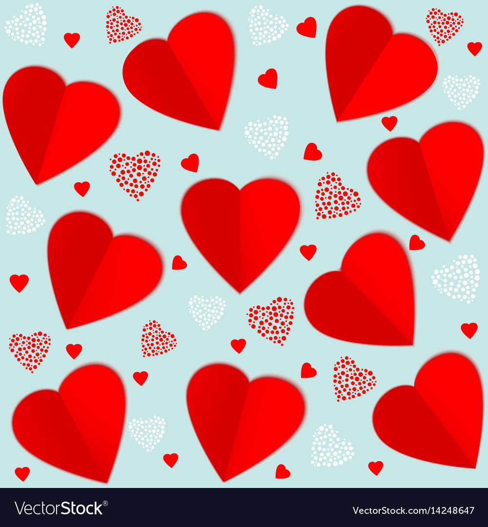 Romantic Hearts Pattern