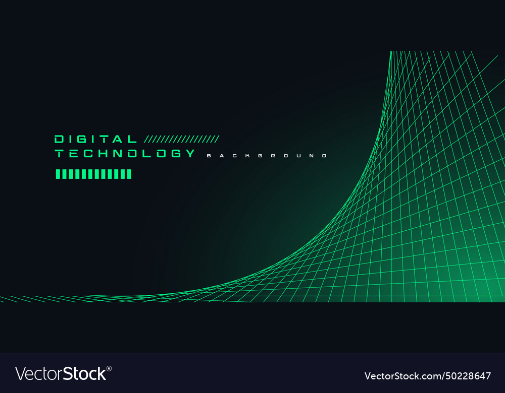 Technology digital futuristic internet network ai Vector Image