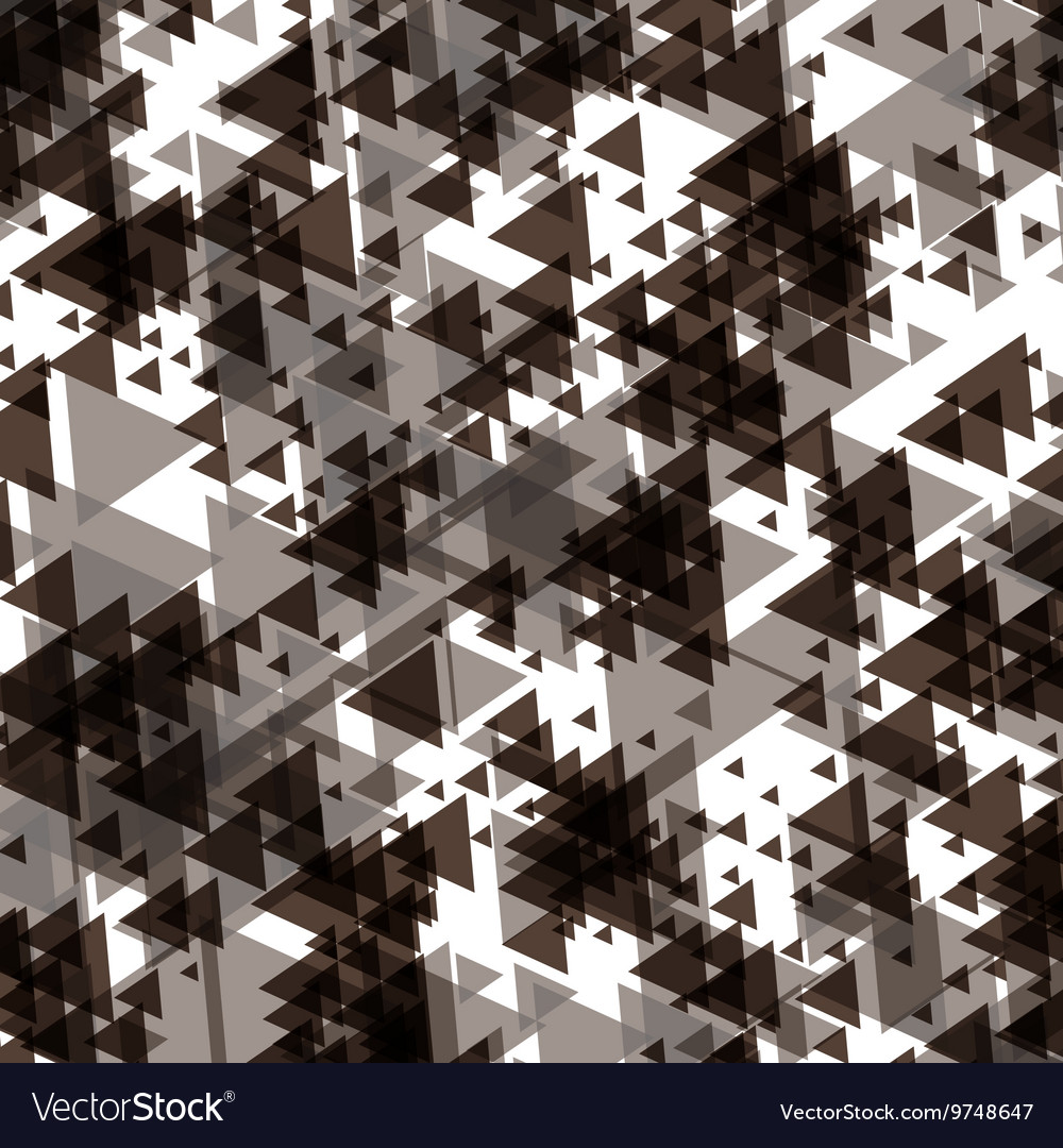 Triangle abstract halftone colour