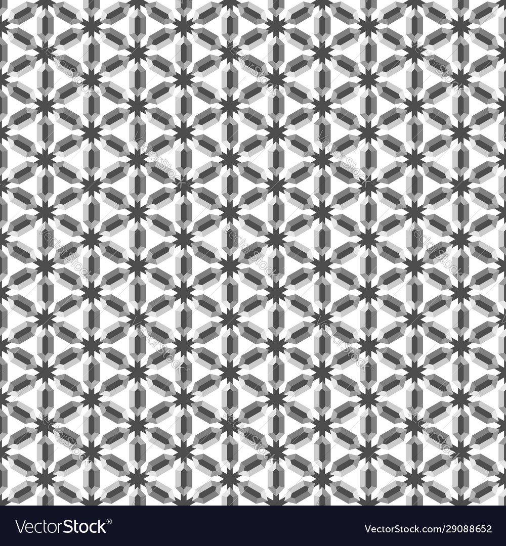 Abstract hexagon pattern background vector image Abstract hexagon pattern background