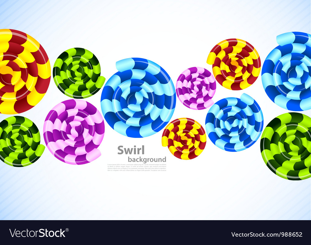 Background with swirl element
