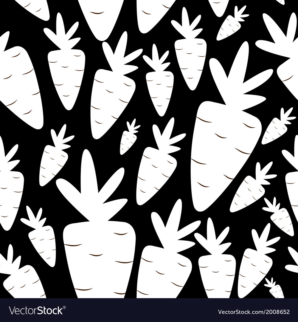 Carrot seamless pattern background