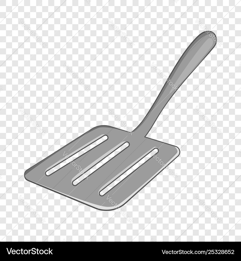 Kitchen Spatula Icon Cartoon Style Royalty Free Vector Image