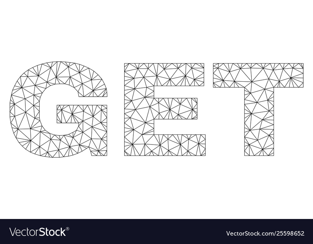 Polygonal network get text label