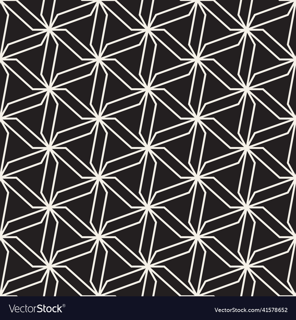 Seamless pattern repeating geometric elements
