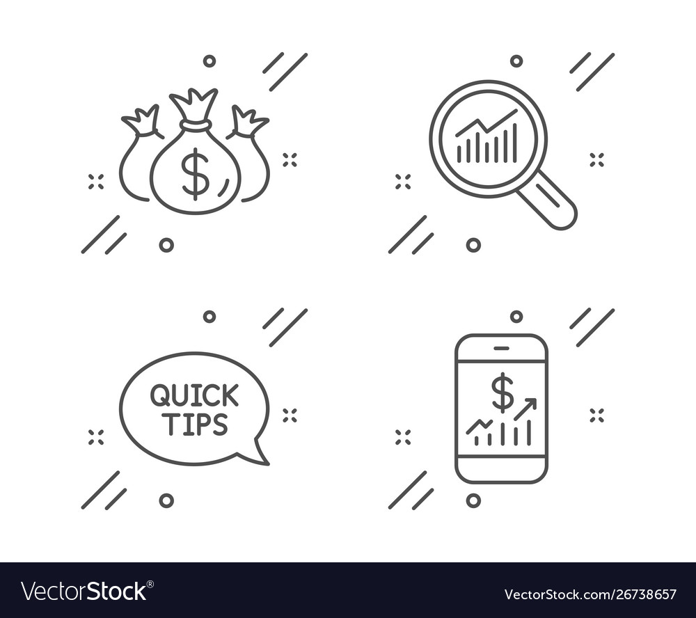 Data analysis quickstart guide and check vector image Data analysis quickstart guide and check