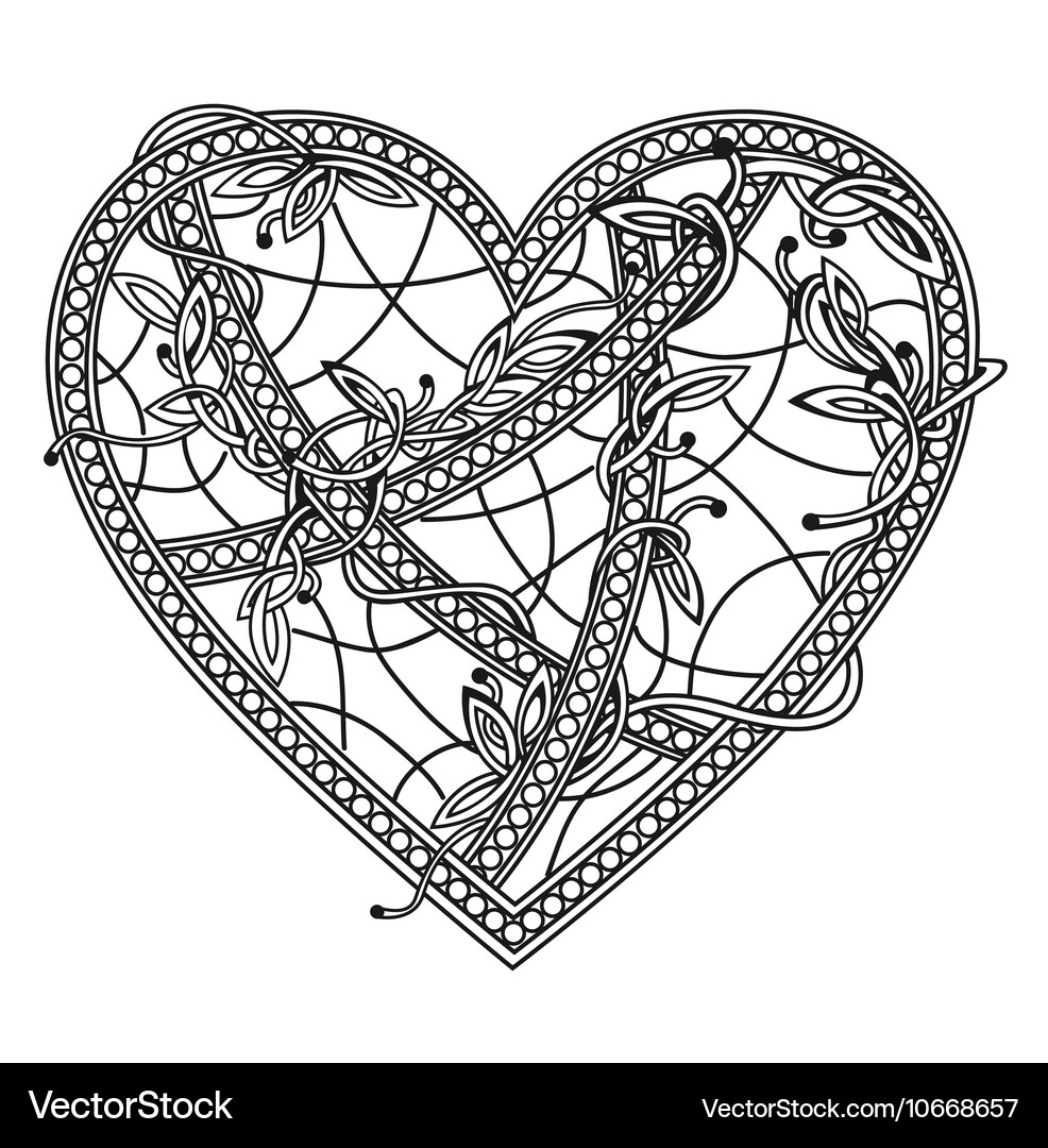 Heart Royalty Free Vector Image - VectorStock
