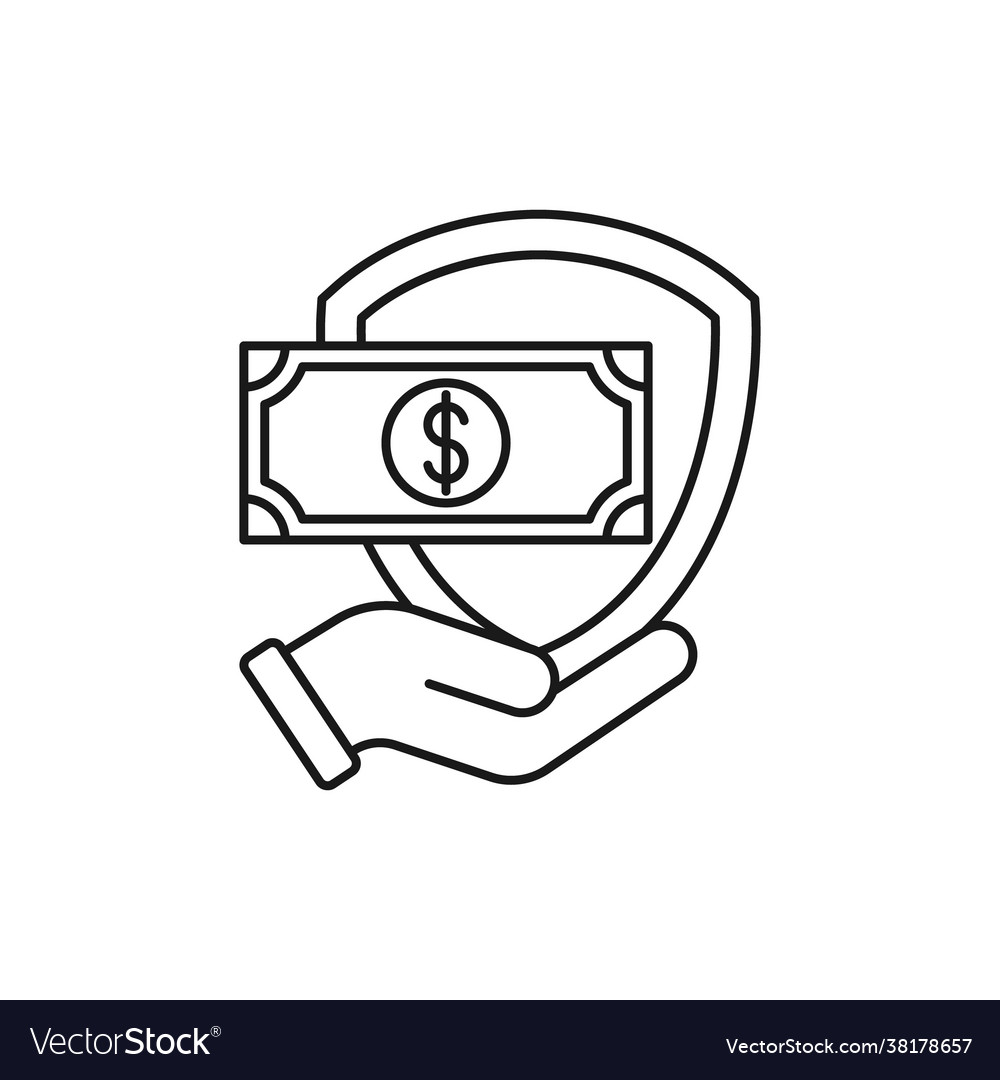 Secure payment icon security and safety Royalty Free Vector