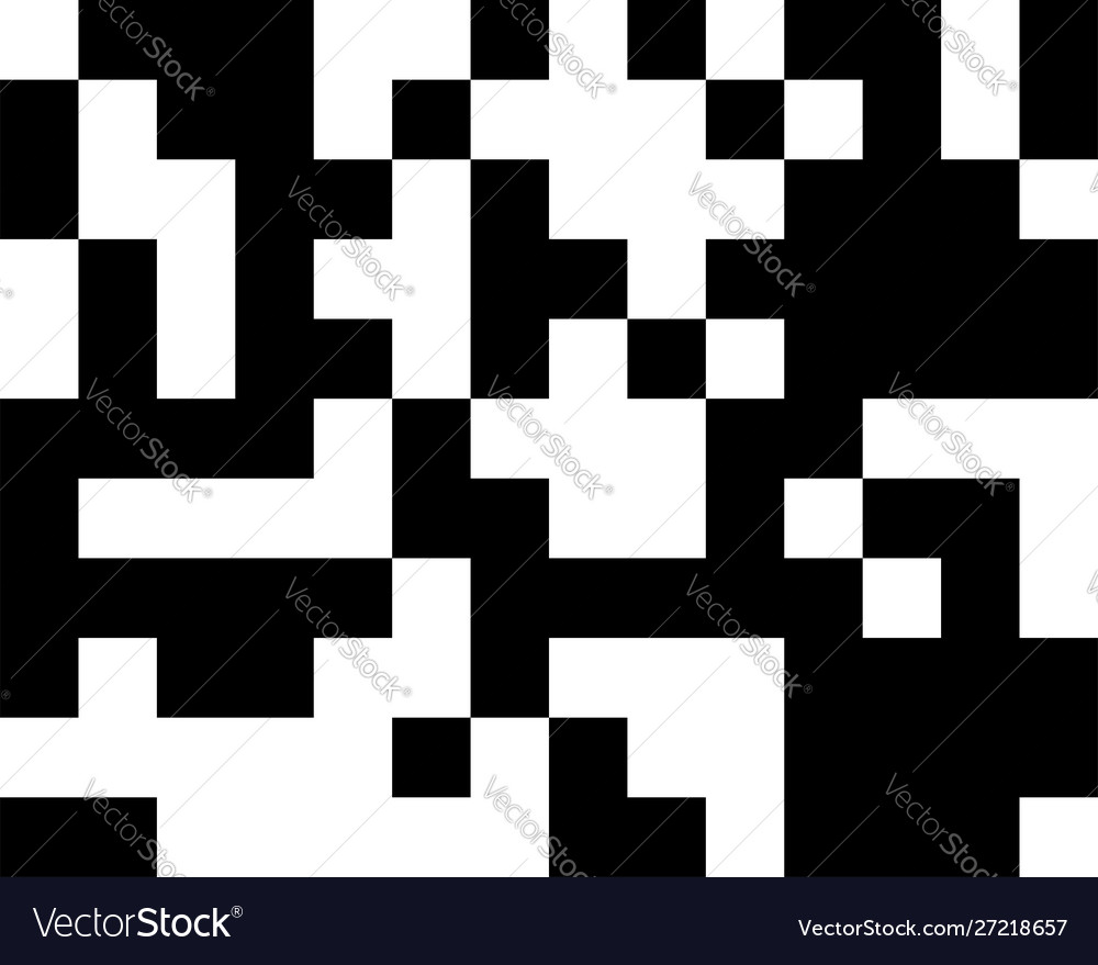 Squares pixelated block pixels random mosaic vector image Squares pixelated block pixels random mosaic