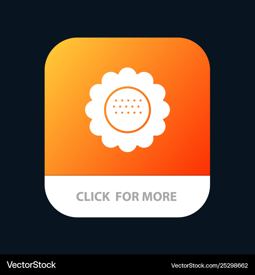 Flora floral flower nature spring mobile app Vector Image