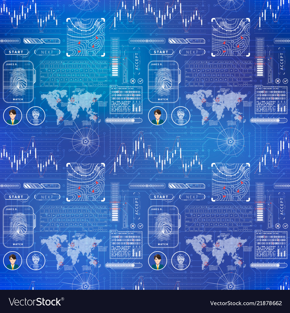 Futuristic Data & Interface Elements